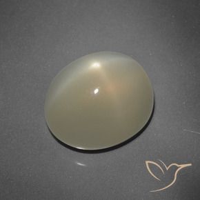 Pietra di luna stellata Marrone terroso naturale da 7.24 ct, Ovale, Traslucido