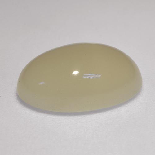 Pietra di luna stellata naturale marrone da 5,20 ct, taglio ovale, traslucido