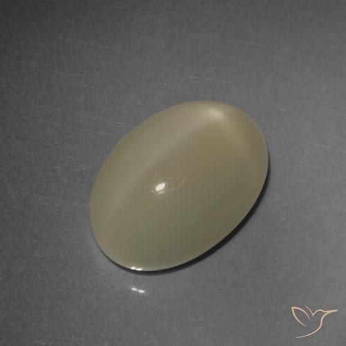 4.93ct Naturale Marrone terroso Pietra di luna stellata, Ovale, Traslucido, Photo A