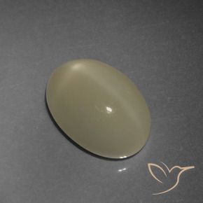 Pietra di luna stellata Marrone terroso naturale da 4.93 ct, Ovale, Traslucido