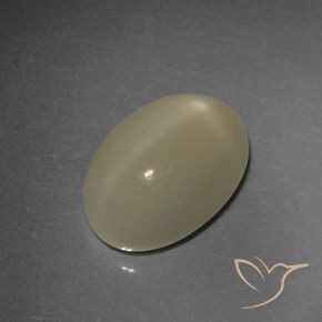 Pietra di luna stellata Marrone terroso naturale da 4.93 ct, Ovale, Traslucido