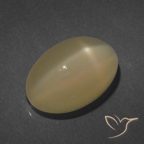 Pietra di luna stellata Arancione marroncino naturale da 7.25 ct, Ovale, Traslucido