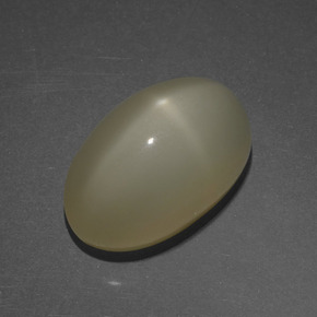 Pietra di luna stellata Marrone medio-chiaro naturale da 6.10 ct, Taglio ovale, Traslucido