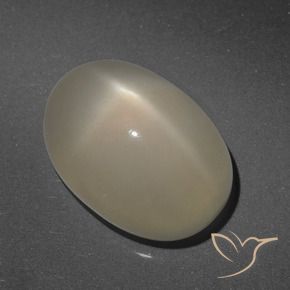 Pietra di luna stellata Marrone Caffè Chiaro naturale da 7.90 ct, Ovale, Traslucido