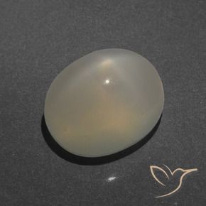 Pietra di luna stellata Marrone terroso naturale da 4.49 ct, Ovale, Traslucido