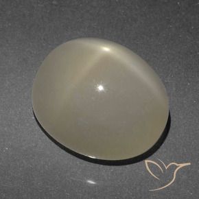 Pietra di luna stellata Marrone chiaro naturale da 6.84 ct, Ovale, Traslucido