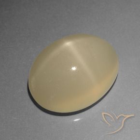 Pietra di luna stellata Marrone Caffè Chiaro naturale da 6.77 ct, Ovale, Traslucido