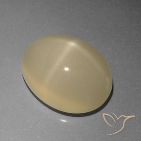 Pietra di luna stellata Marrone Caffè Chiaro naturale da 6.77 ct, Ovale, Traslucido