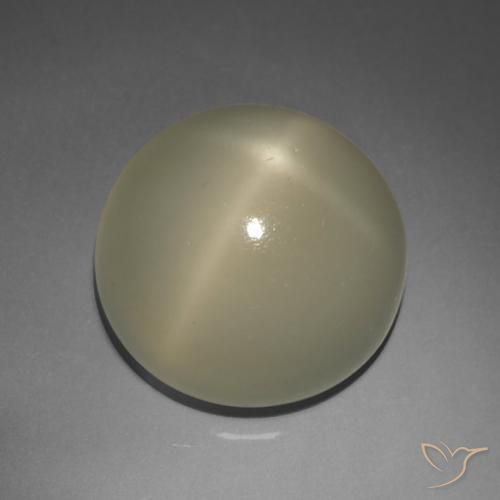 9.02ct Naturale Marrone terroso Pietra di luna stellata, Rotondo, Traslucido
