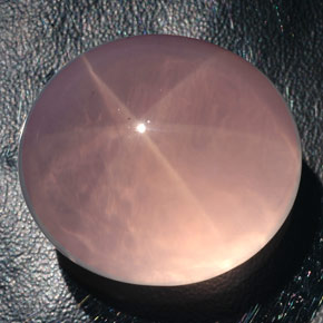 Quarzo rosa stellato naturale rosa da 182,80 ct, trasparente, trasparente/traslucido