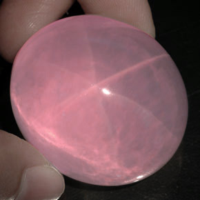 Quarzo rosa stellato Rosa naturale da 263.85 ct, Trasparente, Trasparente/Traslucido