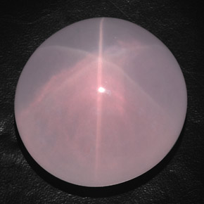 Quarzo rosa stellato naturale rosa da 521,50 ct, trasparente, trasparente/traslucido