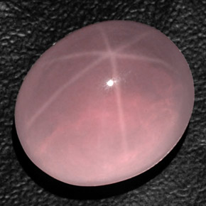 Quarzo rosa stellato Rosa naturale da 31.28 ct, Trasparente, Trasparente/Traslucido