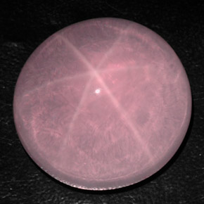 Quarzo rosa stellato Rosa naturale da 76.55 ct, Trasparente, Trasparente/Traslucido