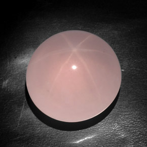 Quarzo rosa stellato naturale rosa da 138,05 ct, trasparente, trasparente/traslucido