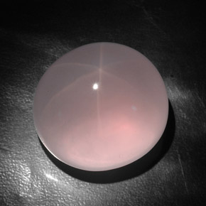 Quarzo rosa stellato naturale rosa da 147,25 ct, trasparente, trasparente/traslucido