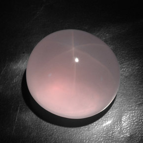 Quarzo rosa stellato naturale rosa da 147,25 ct, trasparente, trasparente/traslucido