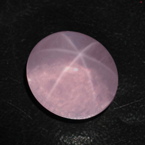 Quarzo rosa stellato Rosa naturale da 35.70 ct, Taglio ovale, Trasparente