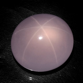 Quarzo rosa stellato naturale rosa da 133,15 ct, trasparente, trasparente/traslucido