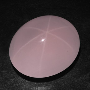 Quarzo rosa stellato Rosa naturale da 100.90 ct, Trasparente, Trasparente/Traslucido