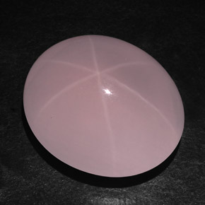 Quarzo rosa stellato Rosa naturale da 100.90 ct, Trasparente, Trasparente/Traslucido