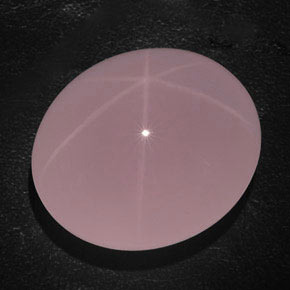 Quarzo rosa stellato naturale rosa da 132,70 ct, trasparente, trasparente/traslucido