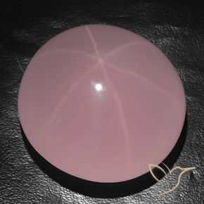 382.95ct Naturale Rosa rosa Quarzo rosa stellato, Ovale, Trasparente/Traslucido