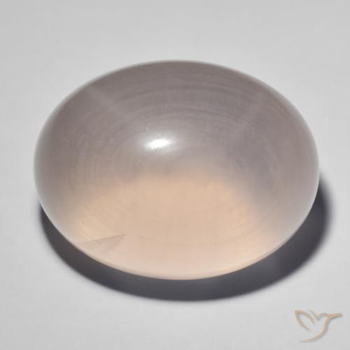 41.38ct Naturale Rosa medio Quarzo rosa stellato, Ovale, Trasparente
