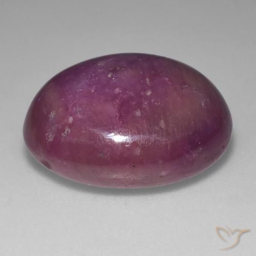 Rubino Stellato Vino rosso naturale da 22.94 ct, Ovale, Opaco
