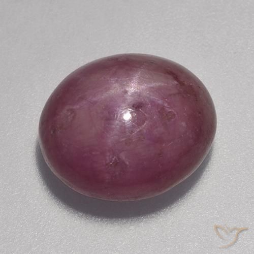 9.23ct Naturale Rosso medio Rubino stellato, Ovale, Opaco