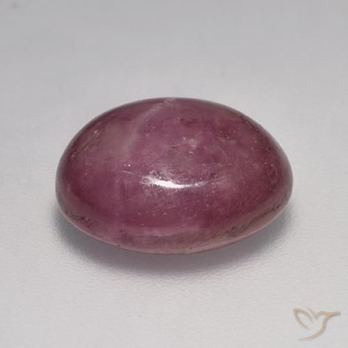 Rubino Stellato Rosso medio naturale da 9.23 ct, Ovale, Opaco