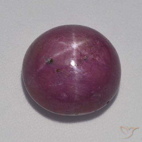 10.64ct Naturale Viola rossastro Rubino stellato, Ovale, Opaco