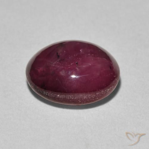 Rubino Stellato Vino rosso naturale da 4.12 ct, Ovale, Opaco