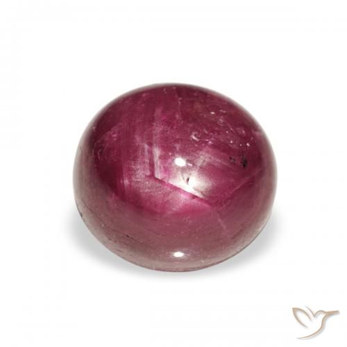 2.81ct Naturale Rosa violetto Rubino Stellato, Ovale, Opaco