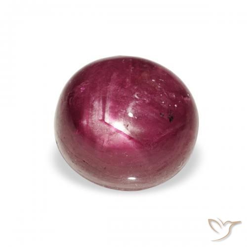 Rubino Stellato Rosa violetto naturale da 2.81 ct, Ovale, Opaco