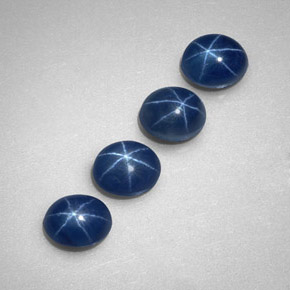 Zaffiro stellato naturale blu da  ct, trasparente, trasparente/traslucido