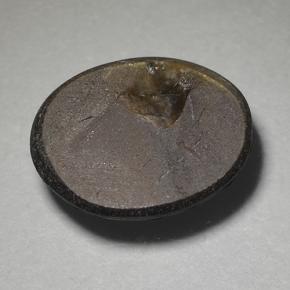 Zaffiro stellato Nero naturale da 2.25 ct, Taglio ovale, Opaco