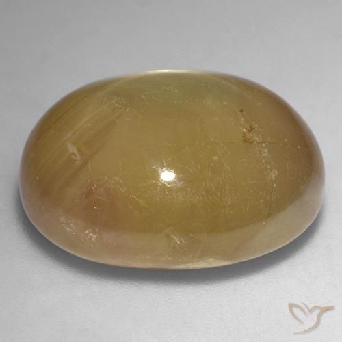 Zaffiro stellato Oro arancione naturale da 36.42 ct, Ovale, Opaco