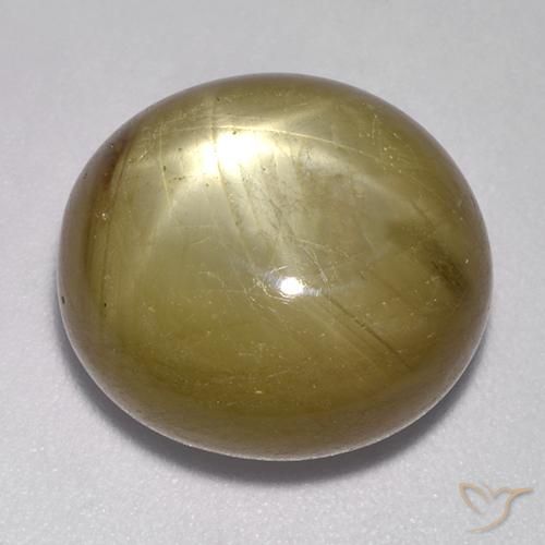 Zaffiro stellato Oro arancione naturale da 22.13 ct, Ovale, Opaco