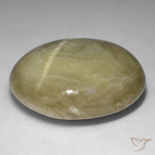 Zaffiro stellato Giallo terroso naturale da 44.94 ct, Ovale, Opaco