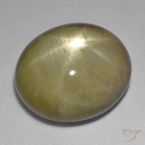 Zaffiro stellato Giallo terroso naturale da 48.29 ct, Ovale, Opaco