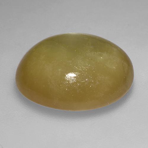 Zaffiro stellato Oro arancione naturale da 16.50 ct, Taglio ovale, Opaco