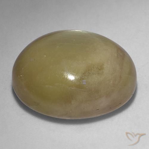 Zaffiro stellato Oro arancione naturale da 32.18 ct, Ovale, Opaco