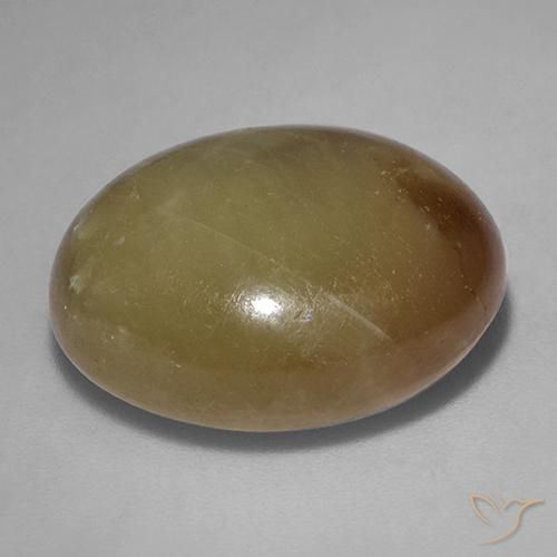 Zaffiro stellato Oro arancione naturale da 30.08 ct, Ovale, Opaco