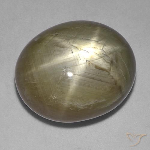 Zaffiro stellato Oro naturale da 34.69 ct, Ovale, Opaco