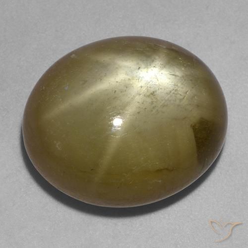 Zaffiro stellato Oro naturale da 28.69 ct, Ovale, Opaco