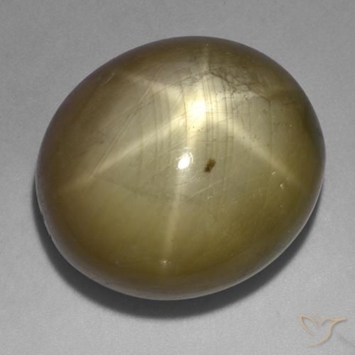 Zaffiro stellato Oro naturale da 76.37 ct, Ovale, Opaco