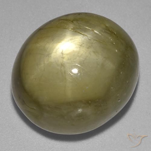 21.21ct Naturale Oro Zaffiro stellato, Ovale, Opaco