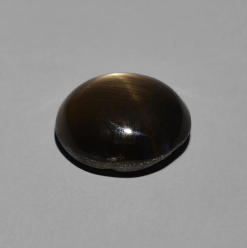 Zaffiro stellato Nero naturale da 6.03 ct, Ovale, Opaco