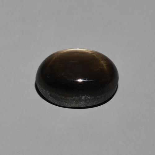 Zaffiro stellato Nero naturale da 5.94 ct, Ovale, Opaco